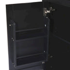 Kitchen Island Cart with Wheels Drop-Leaf, Storage Racks