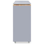 Rolling Kitchen Island With Extended Table,Kitchen Island on Wheels