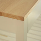 MDF Kitchen Cart with Two Lockable Wheels