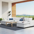Commix 6-Piece Sunbrella Outdoor Patio Sectional Sofa