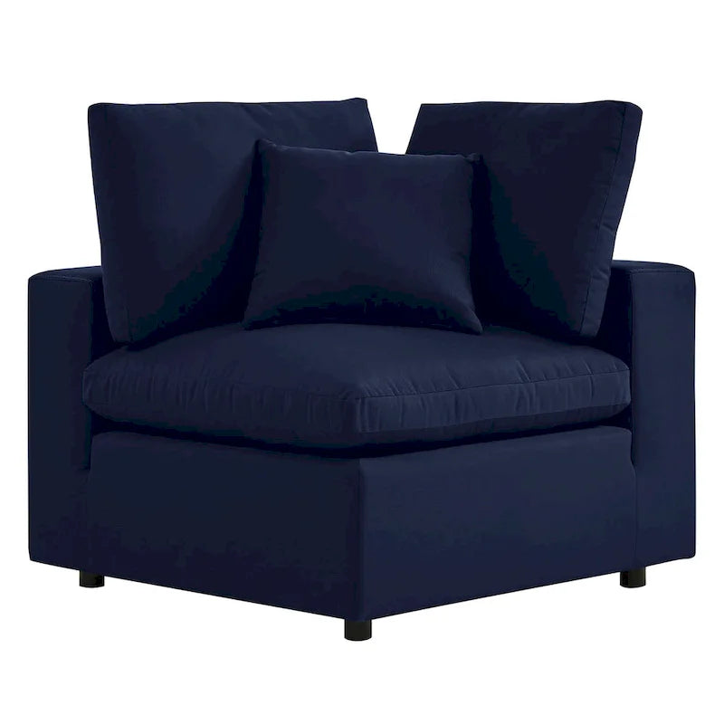 Commix 6-Piece Sunbrella Outdoor Patio Sectional Sofa