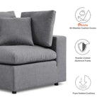 Commix 6-Piece Sunbrella Outdoor Patio Sectional Sofa