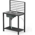 Outdoor Kitchen Island with Storage