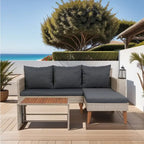 MM 3 Piece Patio Sectional