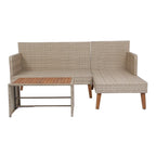 MM 3 Piece Patio Sectional