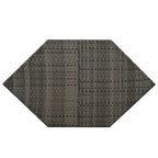 6 Piece Outdoor Conversation Set with Ottoman and Cushions and Small Trays