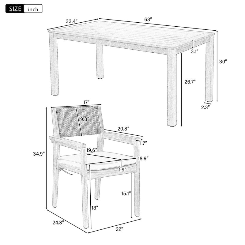 Outdoor Dining Set