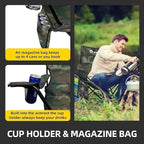 Folding Camping Chairs with Carrying Bag and Cup Holder