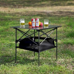 Set of 3, Folding Outdoor Table and Chairs Set for Indoor, Outdoor Camping, Picnics, Beach,Backyard, BBQ, Party, Patio