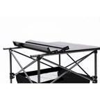 Set of 3, Folding Outdoor Table and Chairs Set for Indoor, Outdoor Camping, Picnics, Beach,Backyard, BBQ, Party, Patio