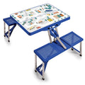 Oniva Outdoor Play Town Picnic Table, (Blue)
