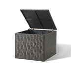Patio Outdoor Patio Storage Box Waterproof Table