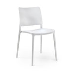 WRGHOME Modern Stacking Patio Dining Side Chair Indoor/Outdoor (Set of 2) - 31.30 H X 19.29 W X 21.06 D