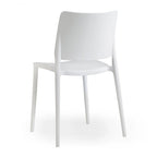 WRGHOME Modern Stacking Patio Dining Side Chair Indoor/Outdoor (Set of 2) - 31.30 H X 19.29 W X 21.06 D
