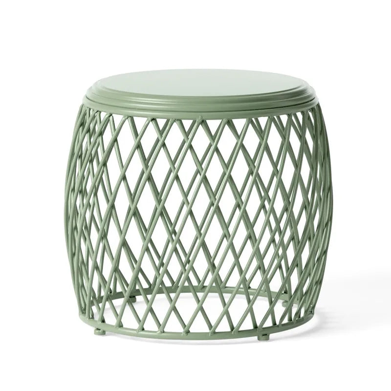 19.75Outdoor Side Table Patio Table Accent Table Small End Table Porch Beach Patio Garden