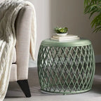 19.75Outdoor Side Table Patio Table Accent Table Small End Table Porch Beach Patio Garden