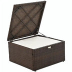 Outdoor Patio Loveseat Sofa Set with Foldable Awning
