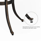 Round Garden Cast Aluminum Table