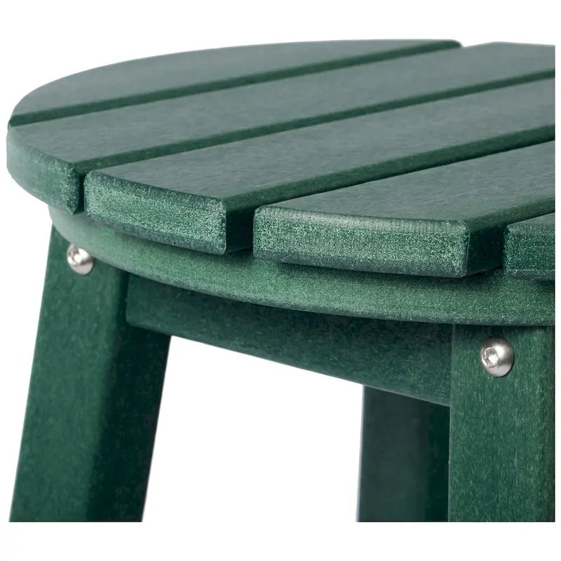 Polytrends Laguna Hdpe All Weather Outdoor Patio 29 Round Bar Stool (Set Of 3)