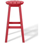 Polytrends Laguna Hdpe All Weather Outdoor Patio 29 Round Bar Stool (Set Of 3)