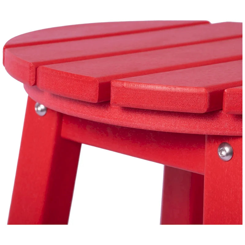 Polytrends Laguna Hdpe All Weather Outdoor Patio 29 Round Bar Stool (Set Of 3)