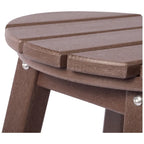 Polytrends Laguna Hdpe All Weather Outdoor Patio 29 Round Bar Stool (Set Of 3)