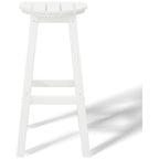 Polytrends Laguna Hdpe All Weather Outdoor Patio 29 Round Bar Stool (Set Of 3)