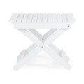 Outdoor Folding Wooden Side Table 15D x 22.75W x 18.25H