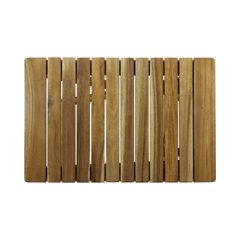 Outdoor Folding Wooden Side Table 15D x 22.75W x 18.25H