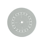 Patio Table Round Outdoor Coffee Table with Umbrella Hole