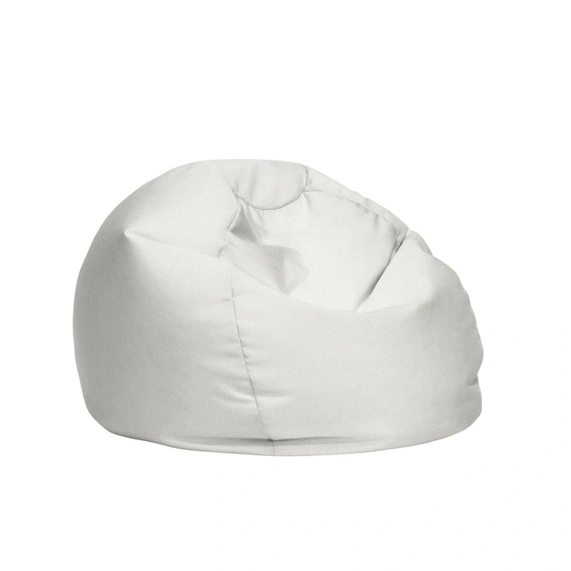 Sorra Home Valdese Boucle Outdoor Bean Bag - 30 in W x 30 in W x 20 in H