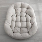 Padded Cushion Rocker Recliner Chair Outdoor for Front Porch - 43.70D x 37.20W x 31.50H