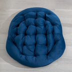 Padded Cushion Rocker Recliner Chair Outdoor for Front Porch - 43.70D x 37.20W x 31.50H