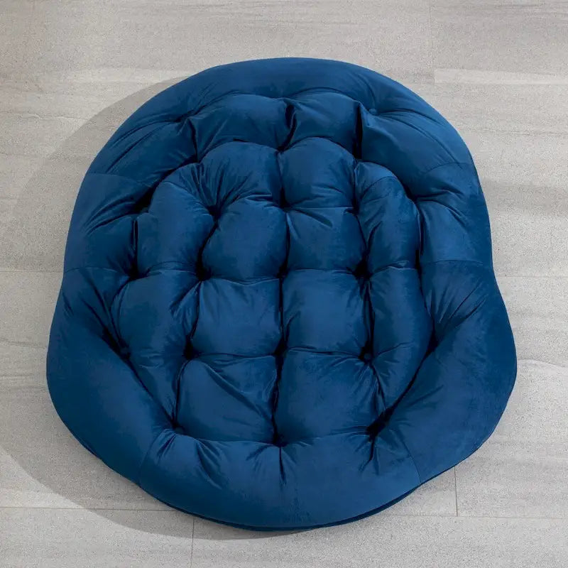 Padded Cushion Rocker Recliner Chair Outdoor for Front Porch - 43.70D x 37.20W x 31.50H