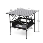 5-Piece Folding Outdoor Table and Chairs Set