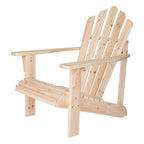 Remedy Wood Adirondack Chair and Folding Table Set