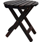 Remedy Wood Adirondack Chair and Folding Table Set