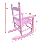Children's Rocking Chair Indoor or Outdoor Suitable for Kids