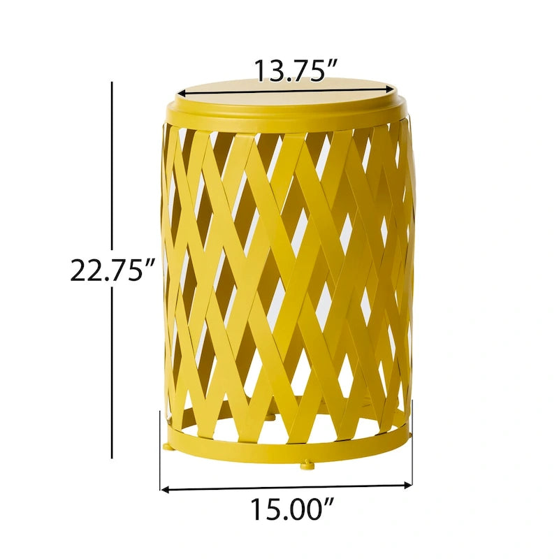 Vibrant Patio Side Table