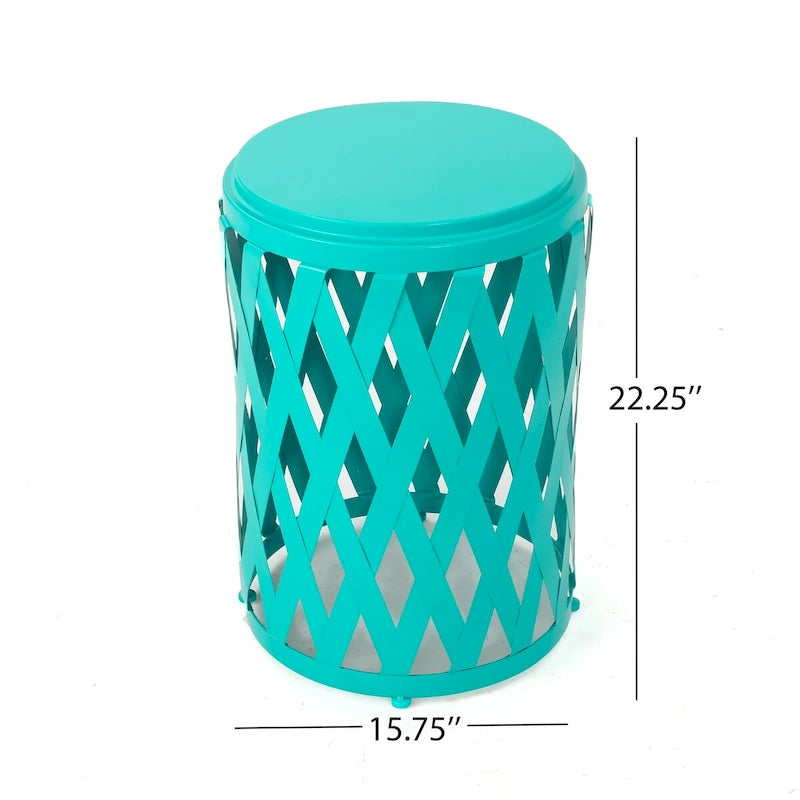 Vibrant Patio Side Table