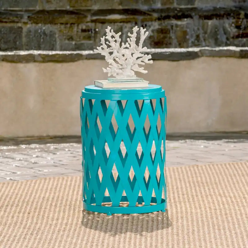 Vibrant Patio Side Table