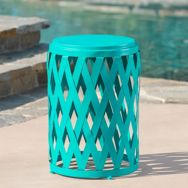 Vibrant Patio Side Table