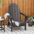 Outsunny Folding Adirondack Chair