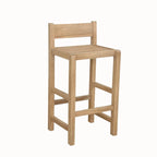 Sedona Teak Outdoor Bar Stool - N/A