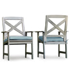 Cambridge Casual Yuma 2-Piece Outdoor Dining Chair