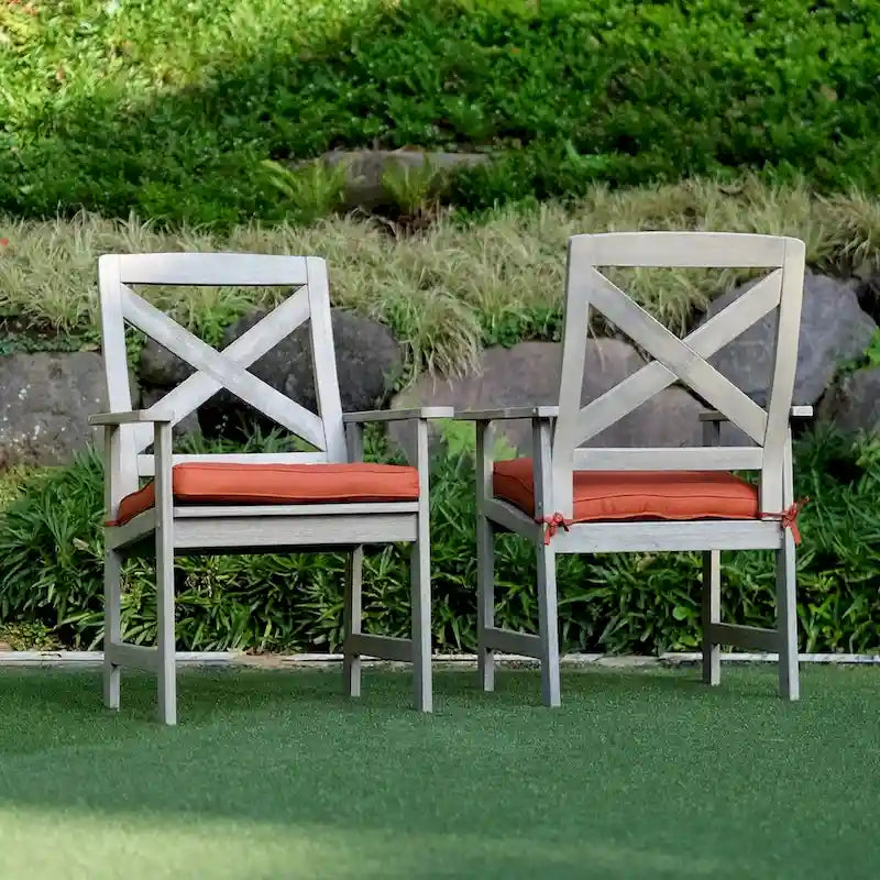 Cambridge Casual Yuma 2-Piece Outdoor Dining Chair