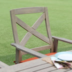 Cambridge Casual Yuma 2-Piece Outdoor Dining Chair