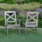 Cambridge Casual Yuma 2-Piece Outdoor Dining Chair