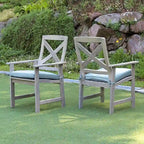 Cambridge Casual Yuma 2-Piece Outdoor Dining Chair