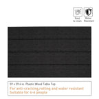 7 Piece Outdoor Patio Aluminum Dining Set